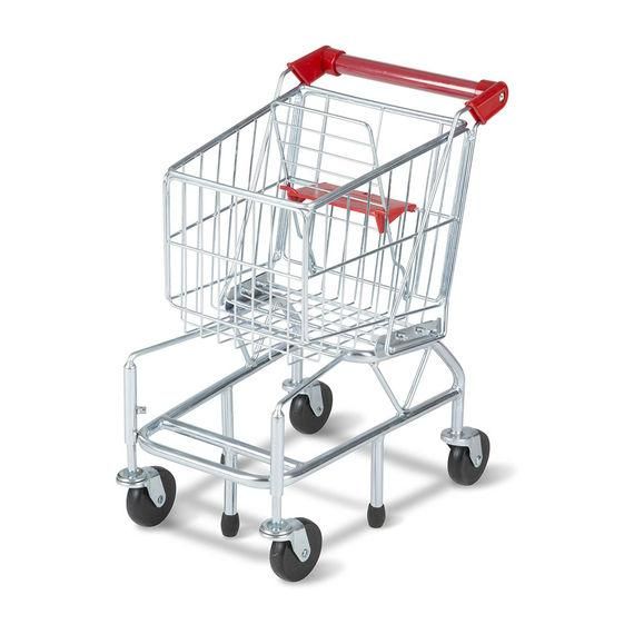 Melissa & Doug - Shopping Cart, Metal Grocery Wagon