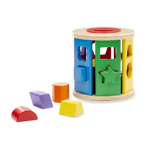 Melissa & Doug - Match & Roll Shape Sorter