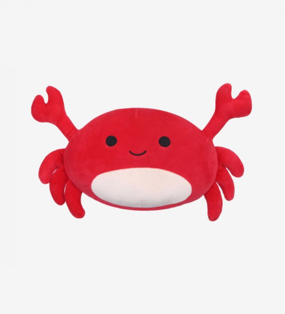 LEEZ Cartoon Plush Toy Doll Pillow - Red Crab