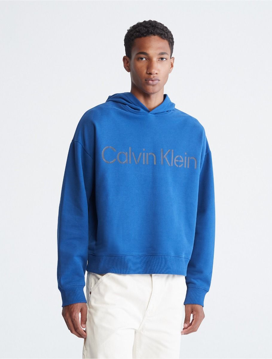Khakis Relaxed Fit Stencil Logo Hoodie