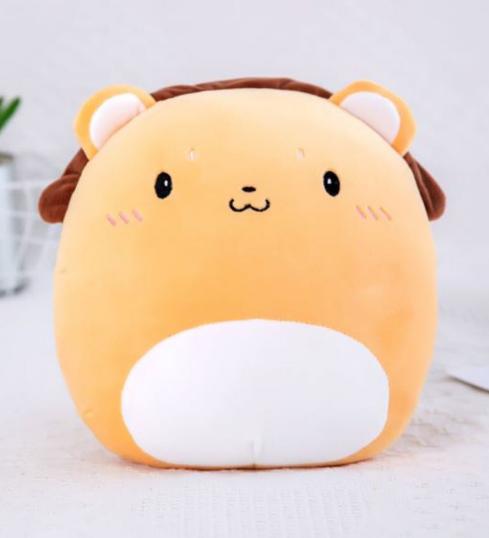 LEEZ Cartoon Plush Toy Doll Pillow - Lion