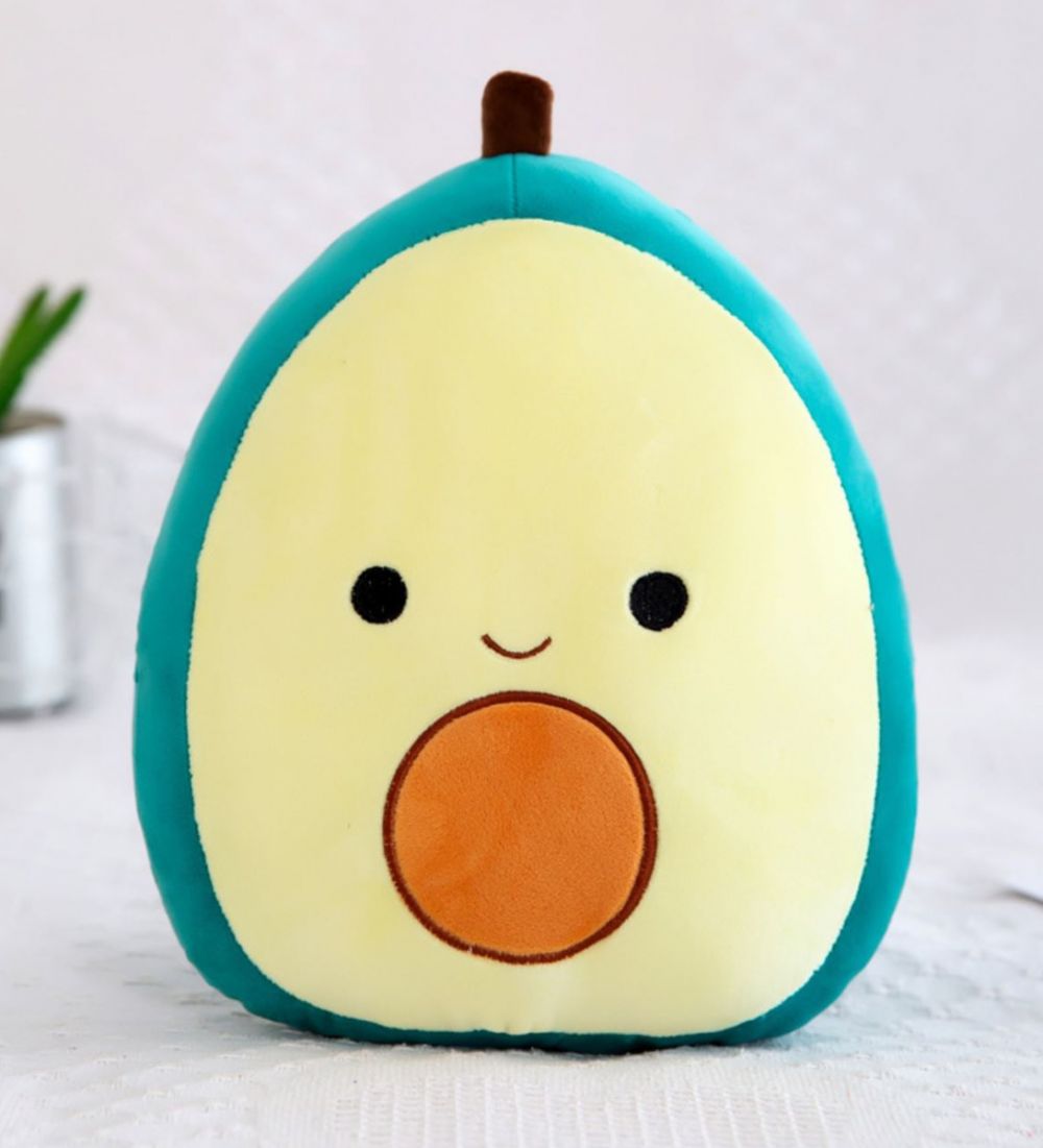 LEEZ Cartoon Plush Toy Doll Pillow - Avocado