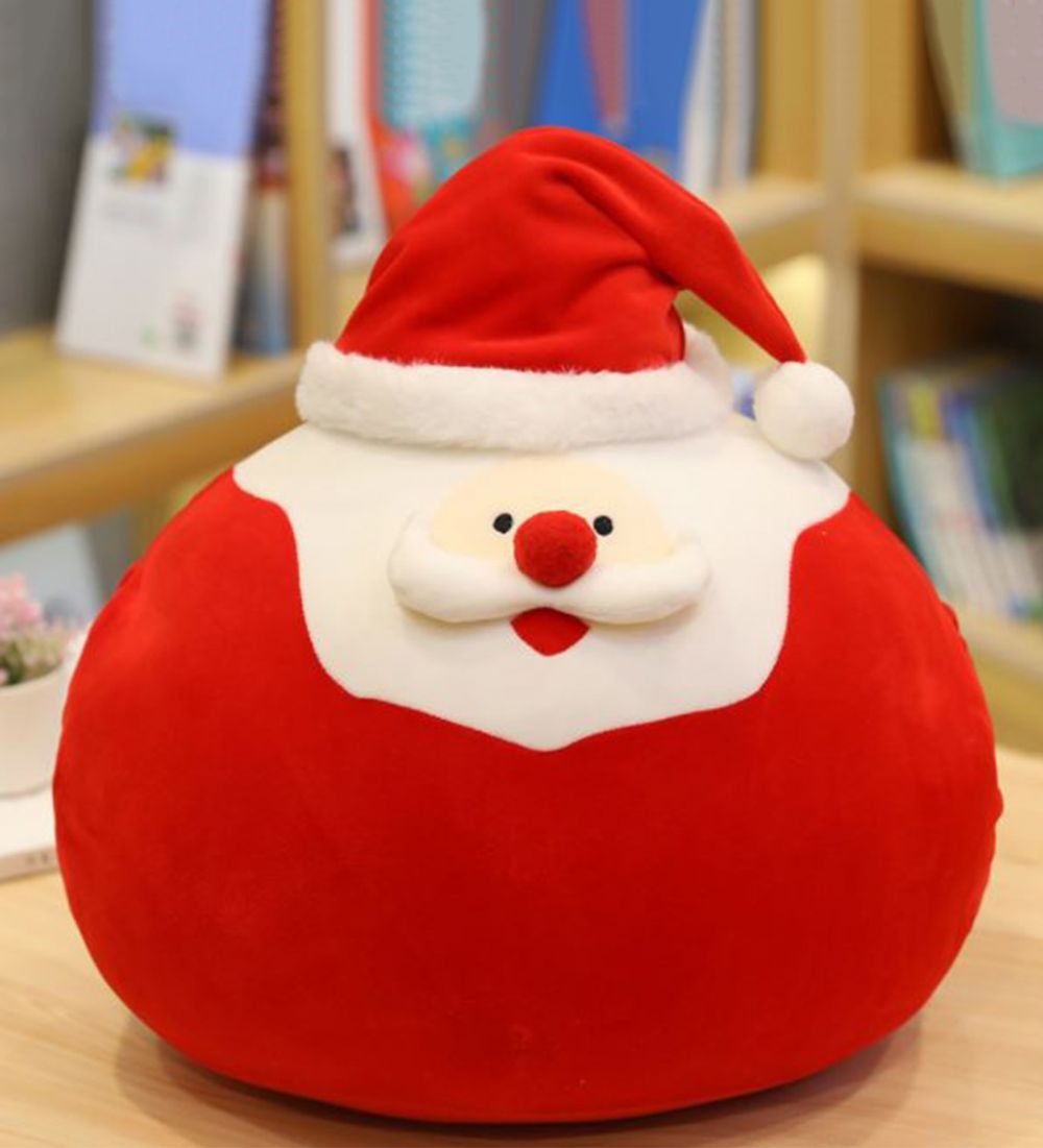 LEEZ Christmas Style Plush Toy Doll Pillow - Santa Claus