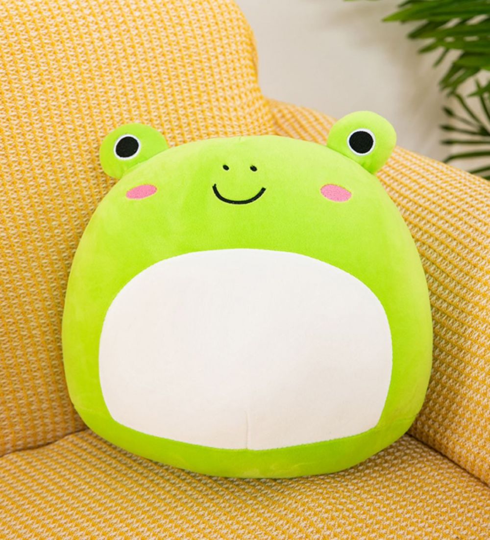 LEEZ Cartoon Plush Toy Doll Pillow - Frog