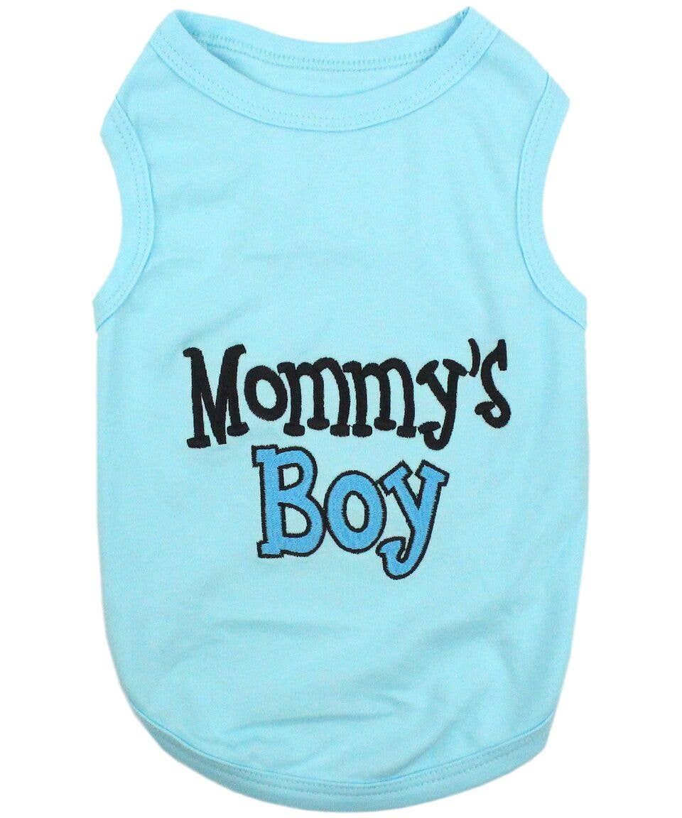 Mommy's Boy Dog T-Shirt