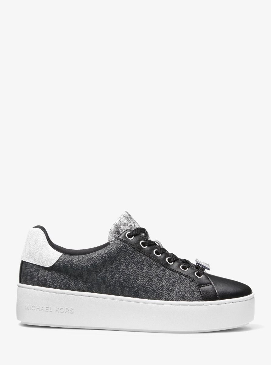 Michael kors liv discount trainer sneakers oxblood