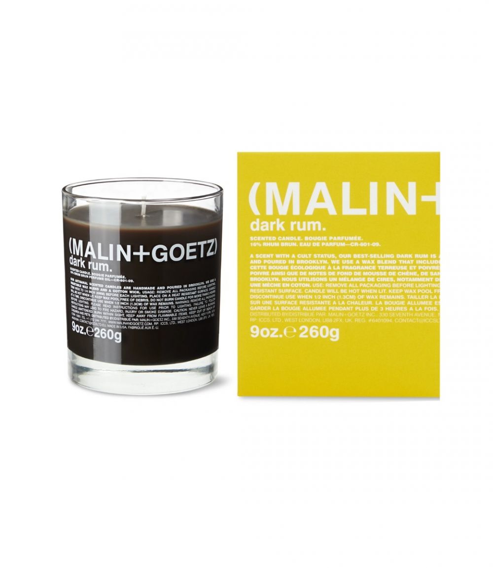 MALIN + GOETZ dark rum candle 9oz/260g