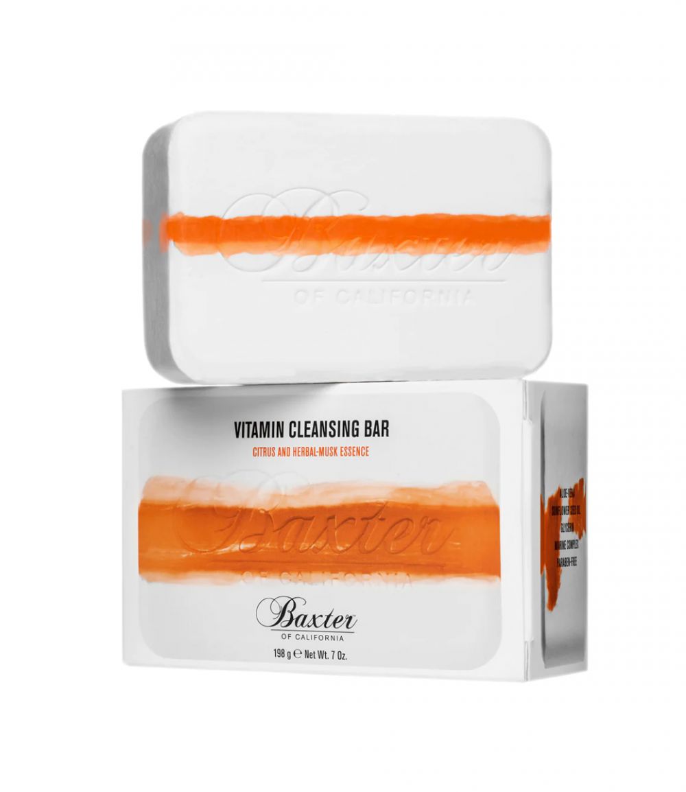 VITAMIN CLEANSING BAR Citrus and Herbal-Musk Essence