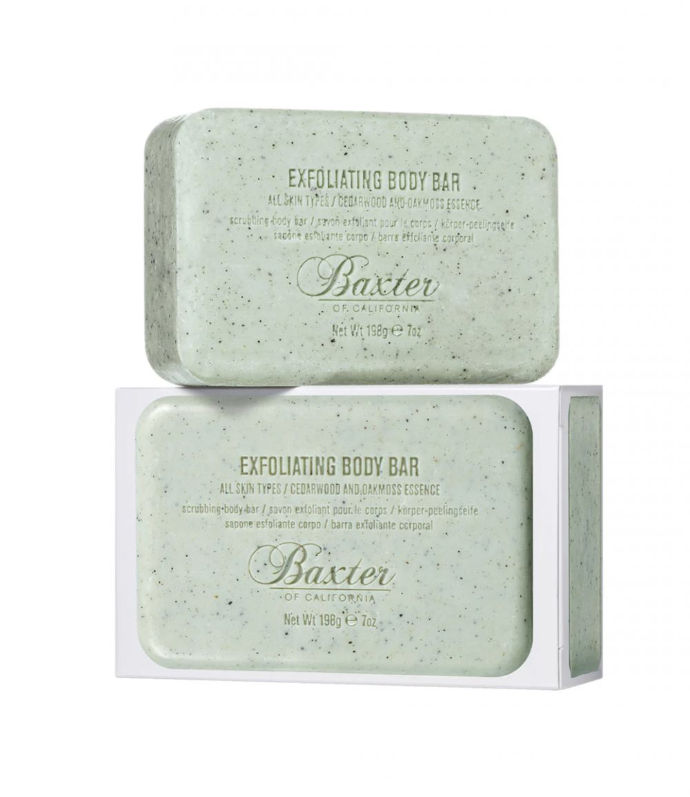 EXFOLIATING BODY BAR Cedarwood & Oakmoss Essence