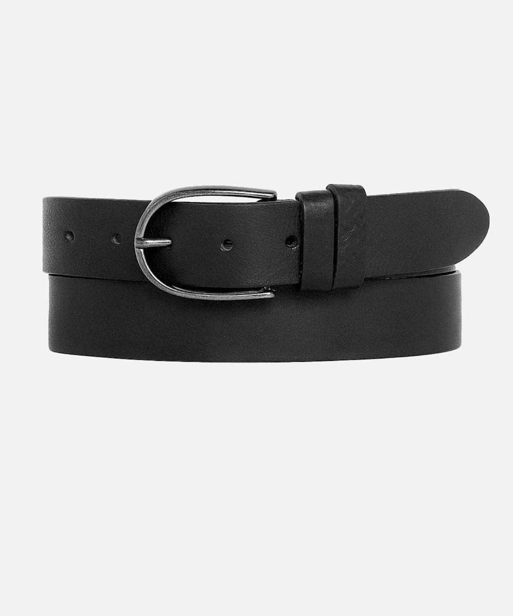 Classic Women's Leather Belt for Jeans - 35018 Dieke