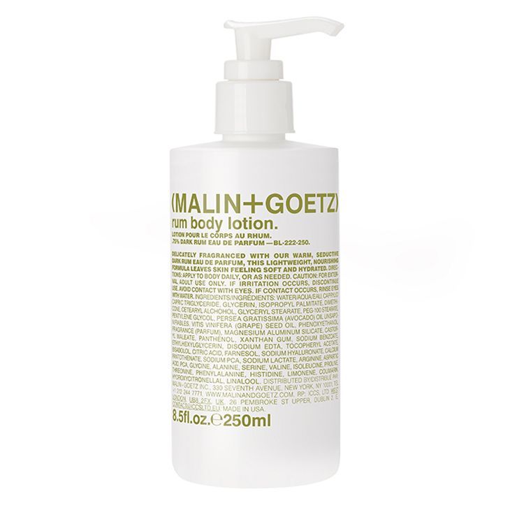 MALIN + GOETZ rum body lotion 8.5 fl. oz. / 250ml