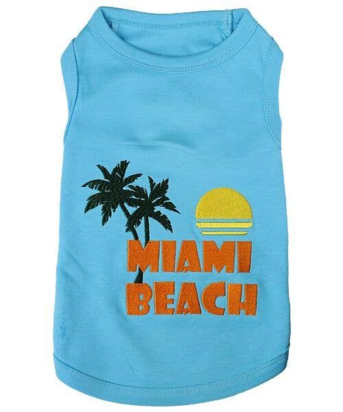 Miami Beach Dog T-Shirt - Parisian Pet