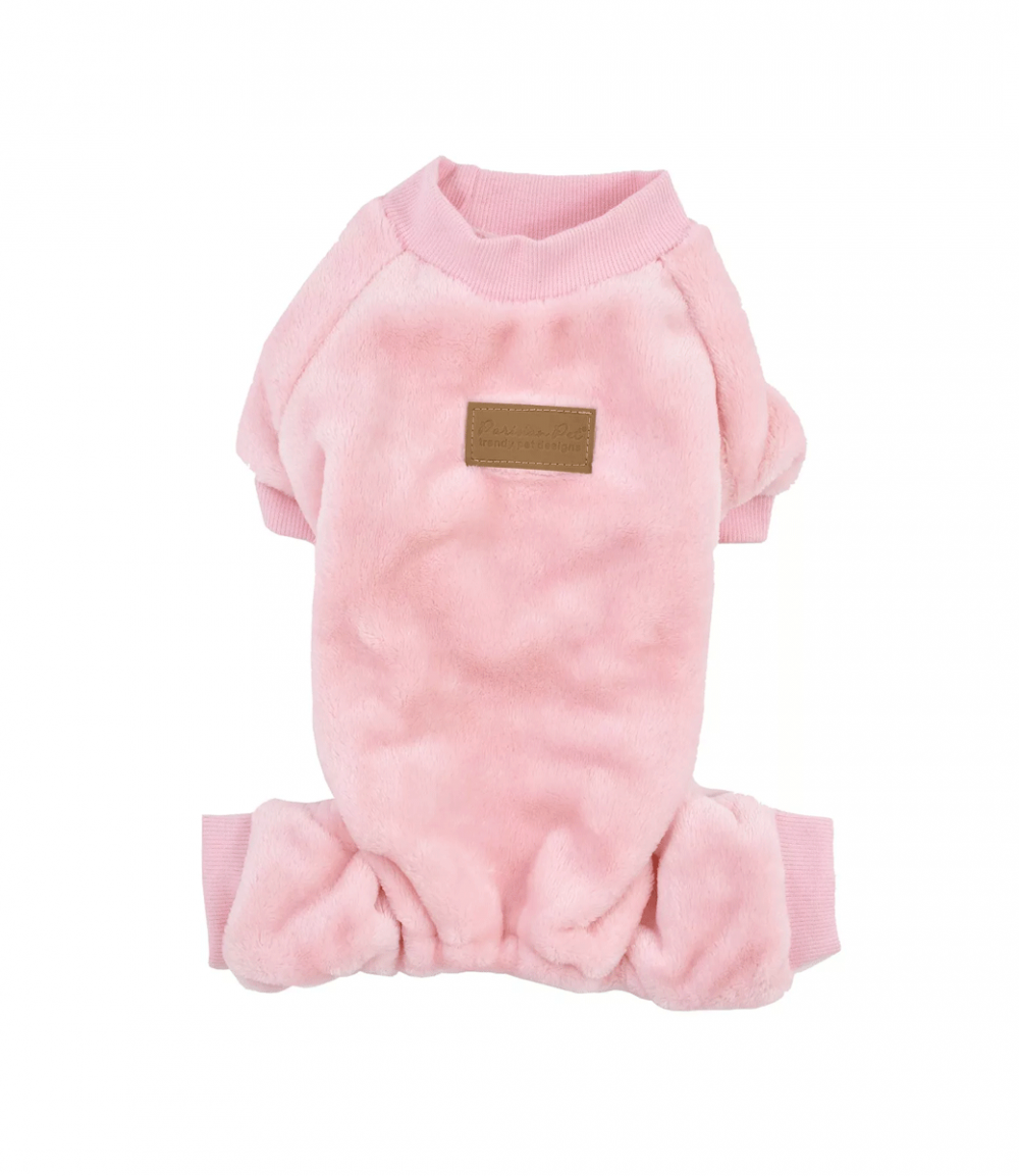 Velour Dog Pajama - Parisian Pet