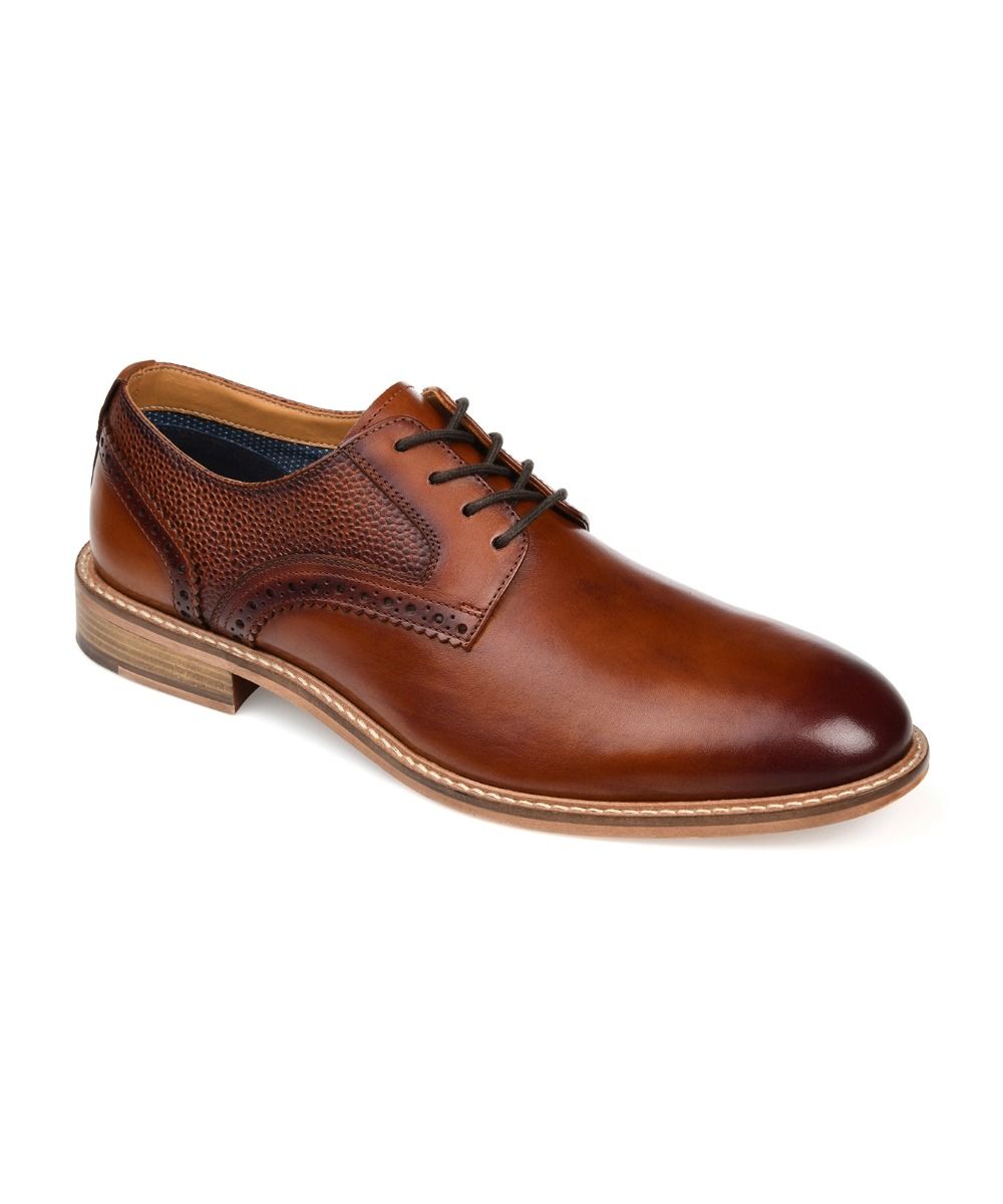 Clayton Plain Toe Brogue Derby