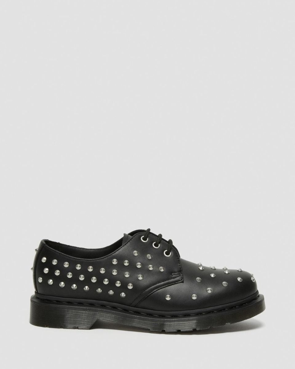 1461 STUD WANAMA LEATHER OXFORD SHOES