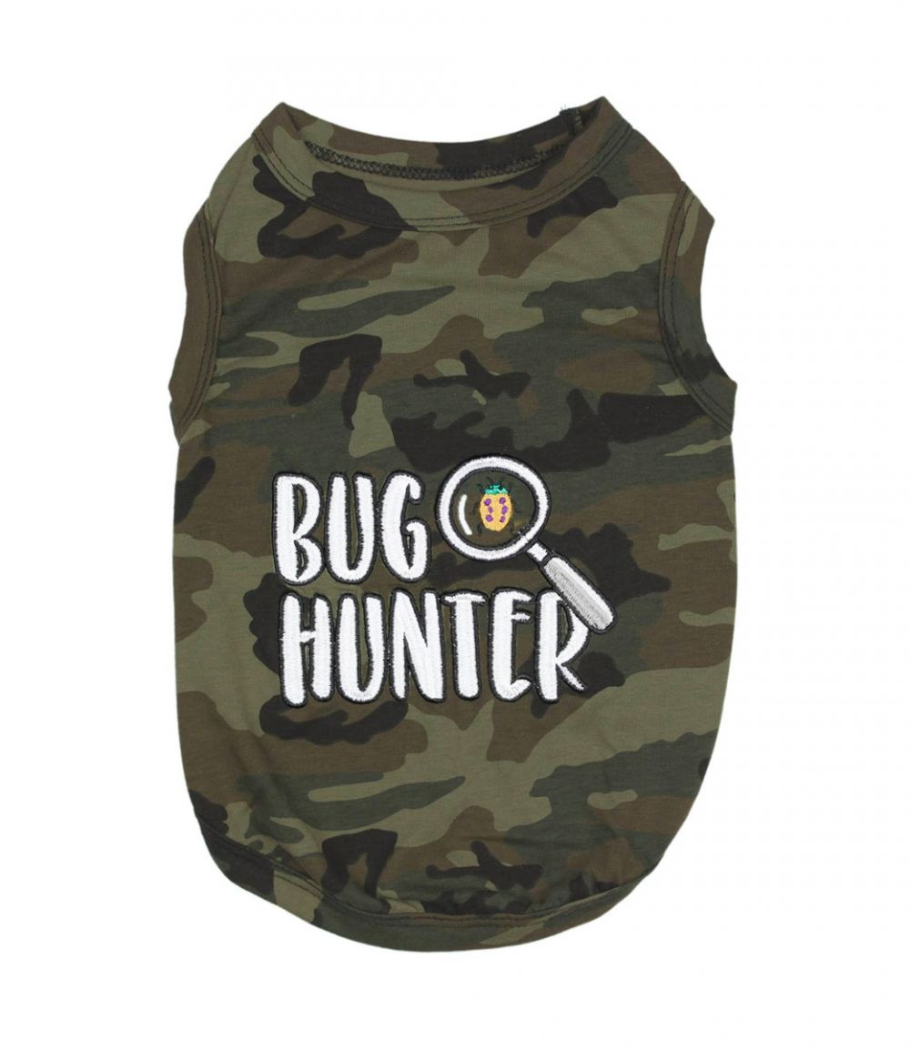 Parisian Pet Bug Hunter Dog Tank - Camo