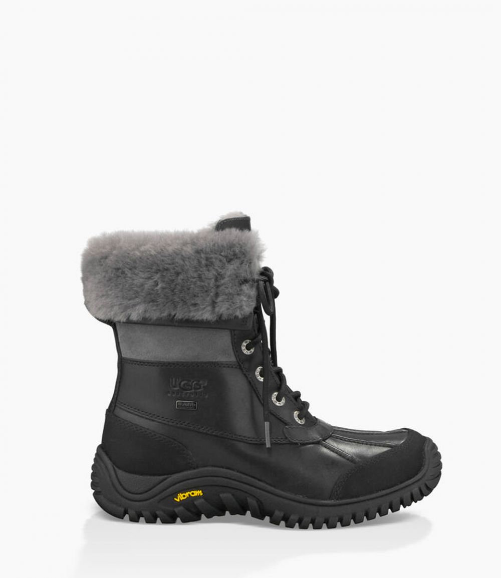 UGG Women ADIRONDACK BOOT II 1906 / 5469 - Black and Grey - BLACK/GREY / 7.5