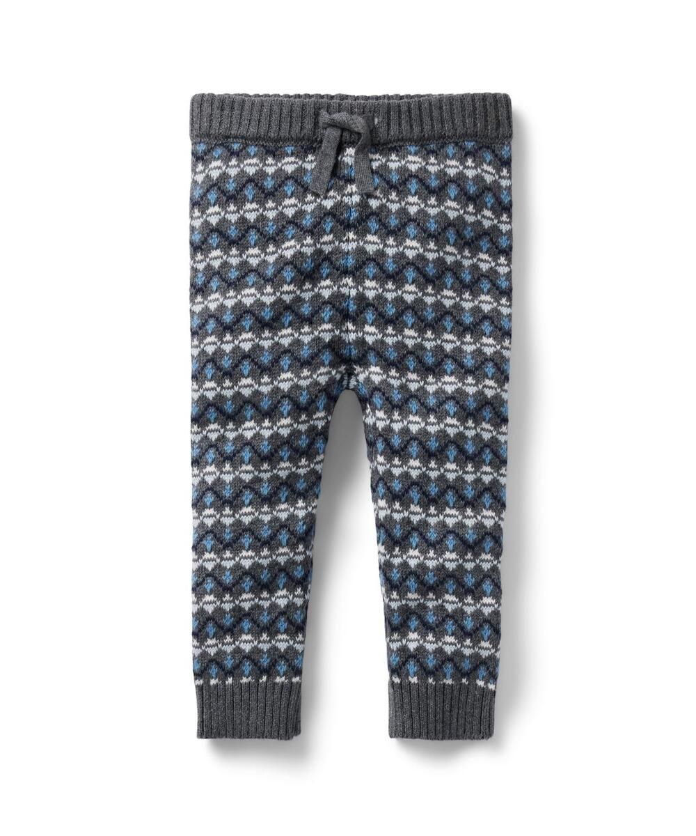 BABY FAIR ISLE SWEATER PANT