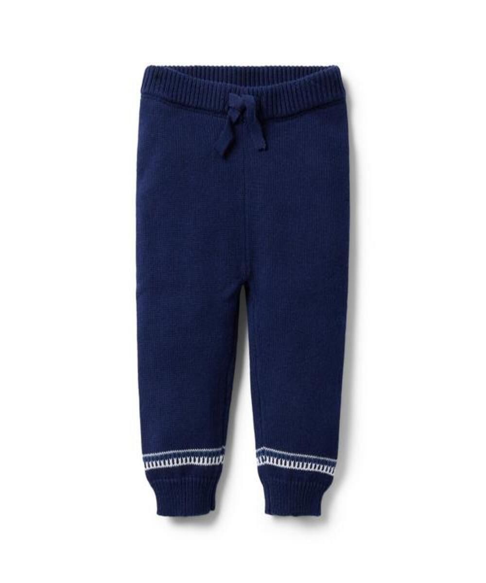 BABY FAIR ISLE SWEATER PANT Merchant Marine