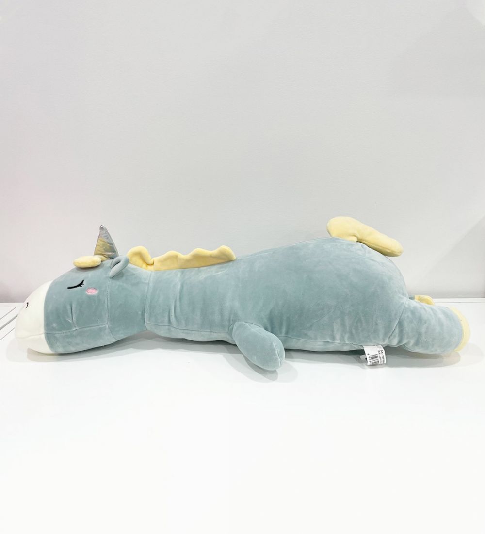 LEEZ Cartoon Unicorn Beast Plush Toy Long Doll Pillow