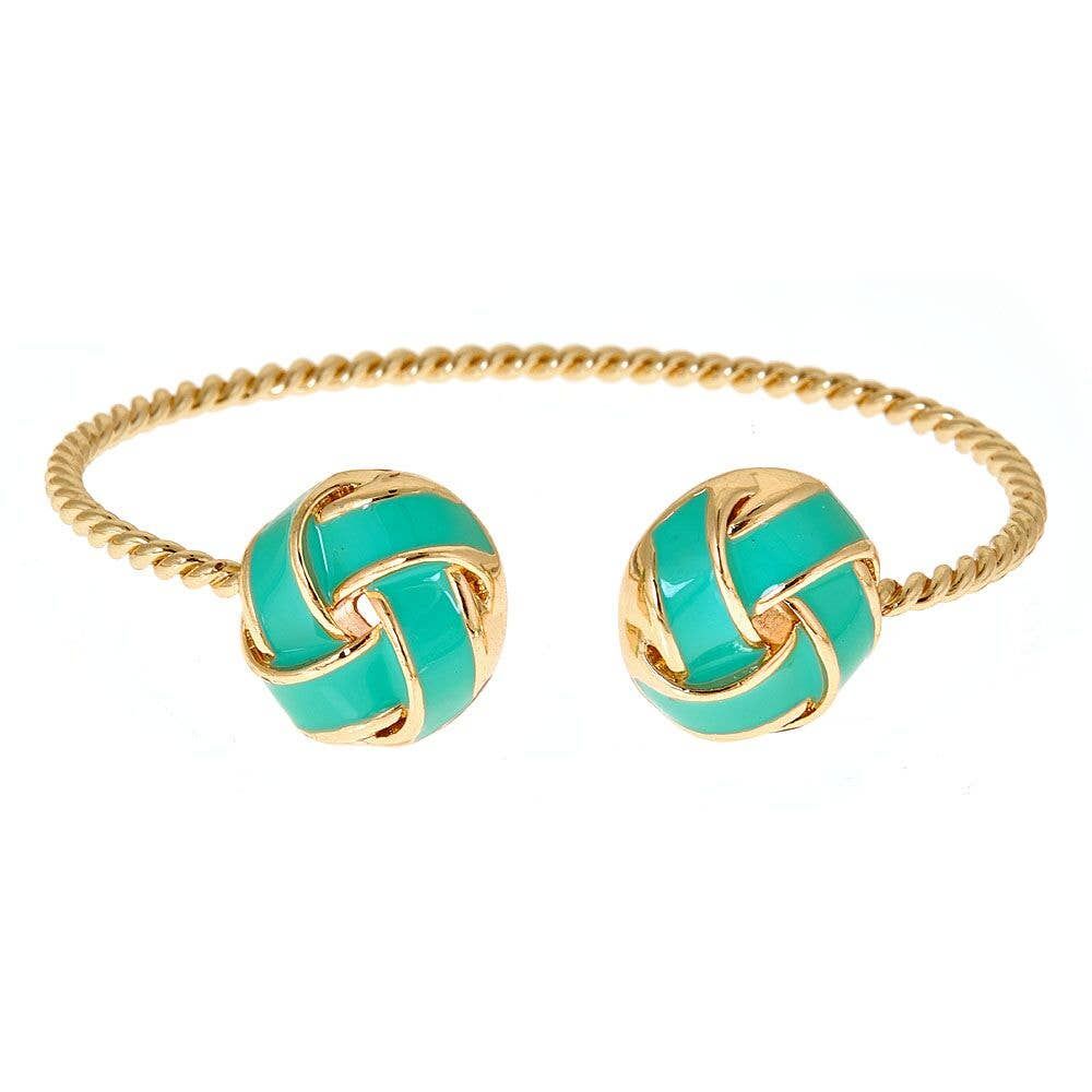 Enamel Twist Bracelet