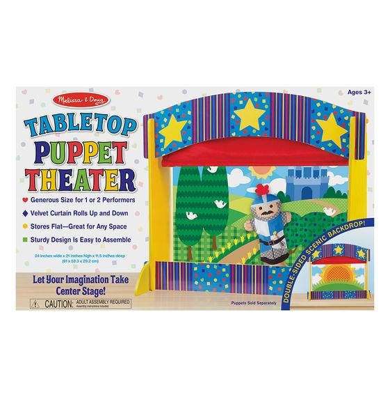 Melissa & Doug - Tabletop Puppet Theater