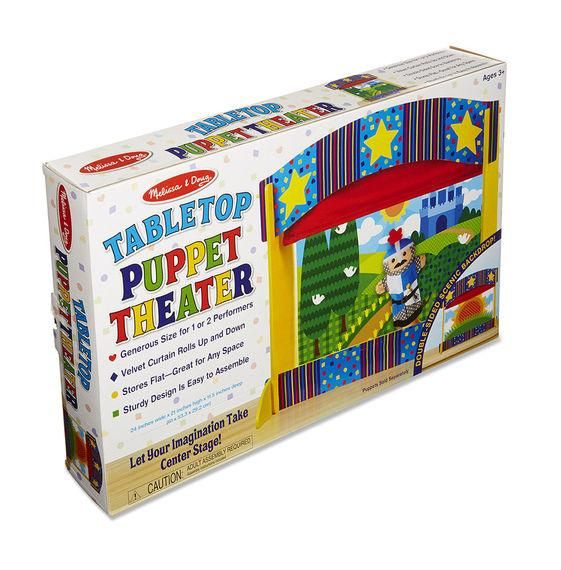 Melissa & Doug - Tabletop Puppet Theater