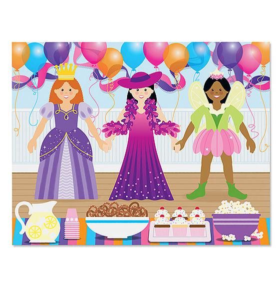 Melissa & Doug - Reusable Sticker Pad, Dress-Up