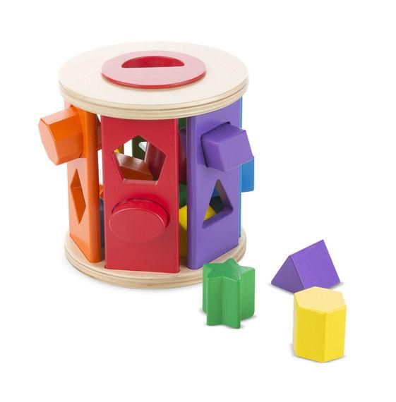Melissa & Doug - Match & Roll Shape Sorter