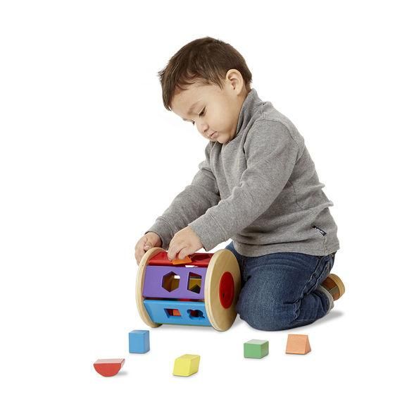 Melissa & Doug - Match & Roll Shape Sorter
