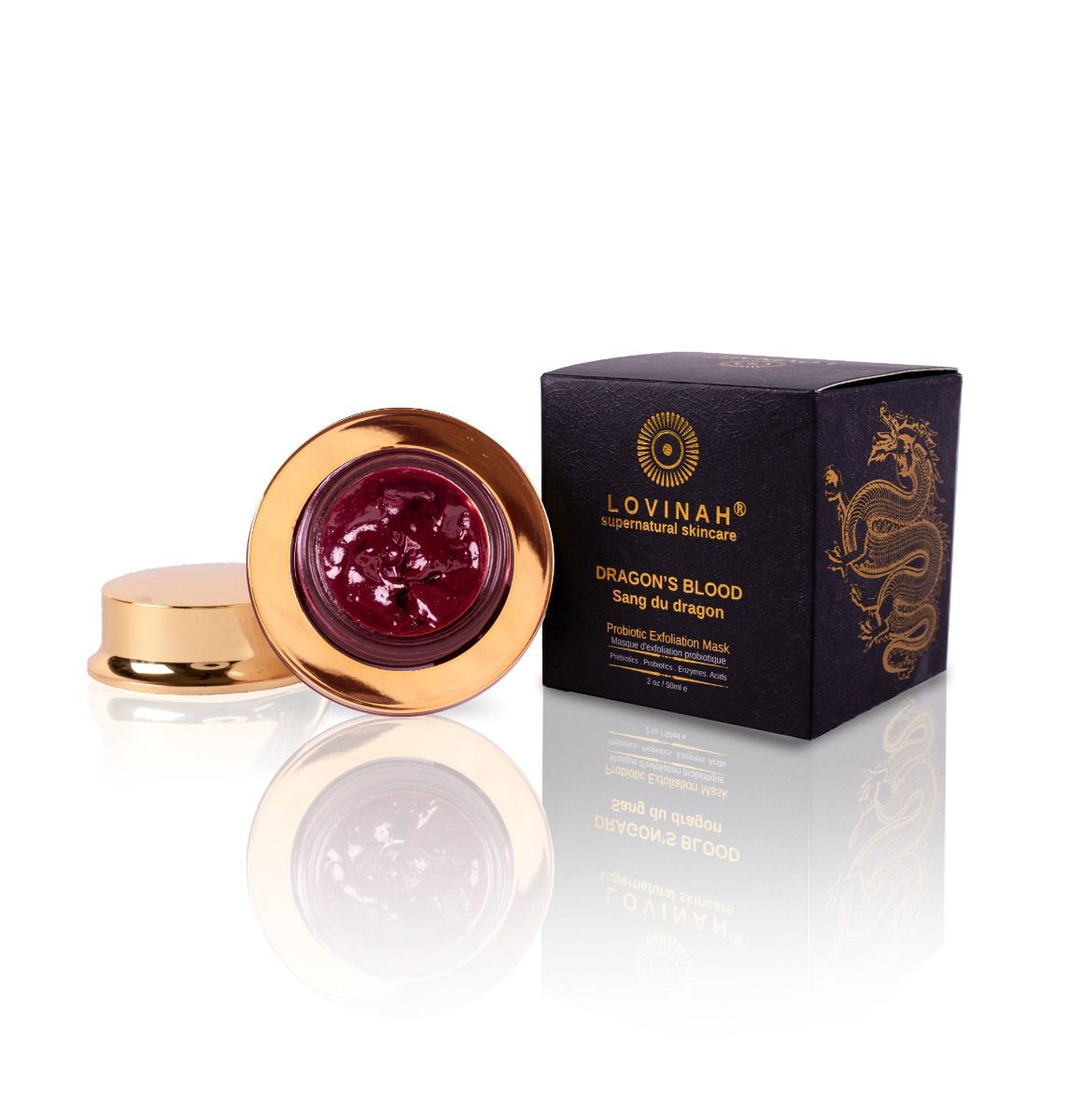 Lovinah Dragon's Blood Probiotic Exfoliation Mask