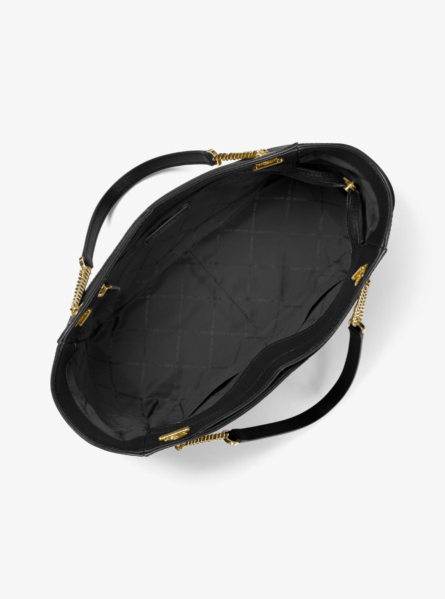 Jet Set Large Saffiano Leather Shoulder Bag