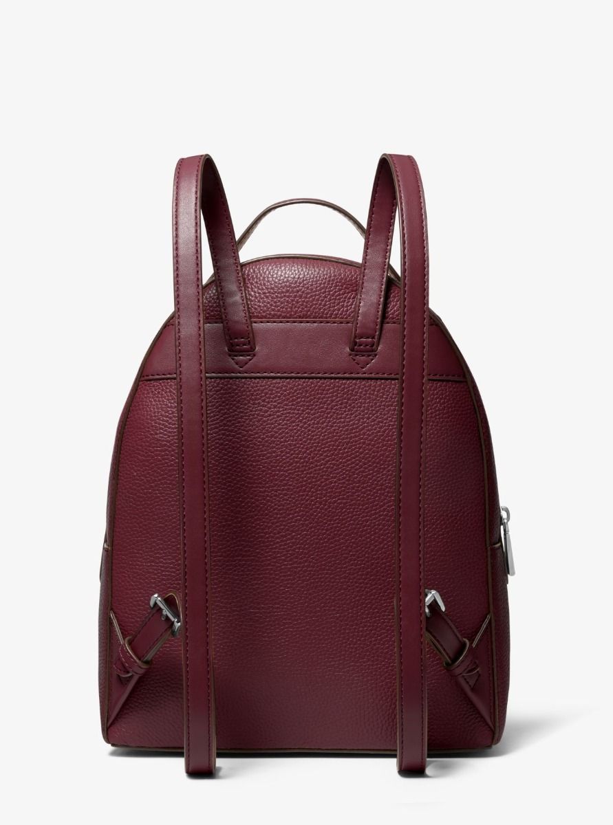 Valerie Medium Pebbled Leather Backpack