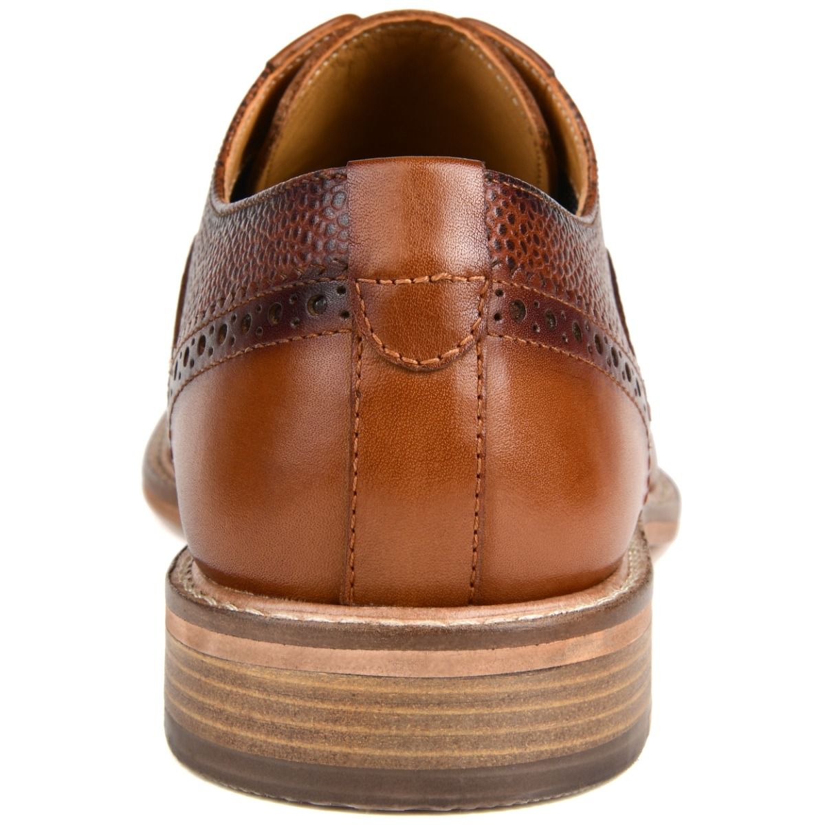 Clayton Plain Toe Brogue Derby