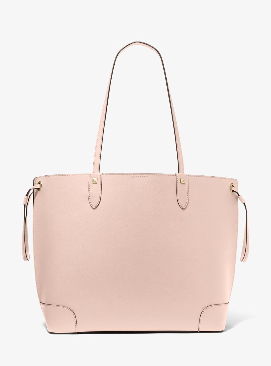 Edith Large Saffiano Leather Tote Bag