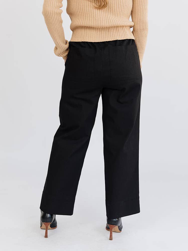 Rosie Pant Black Denim