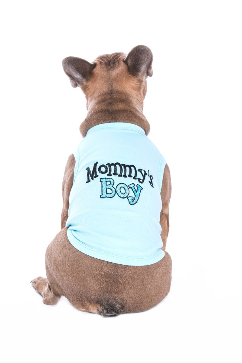 Mommy's Boy Dog T-Shirt