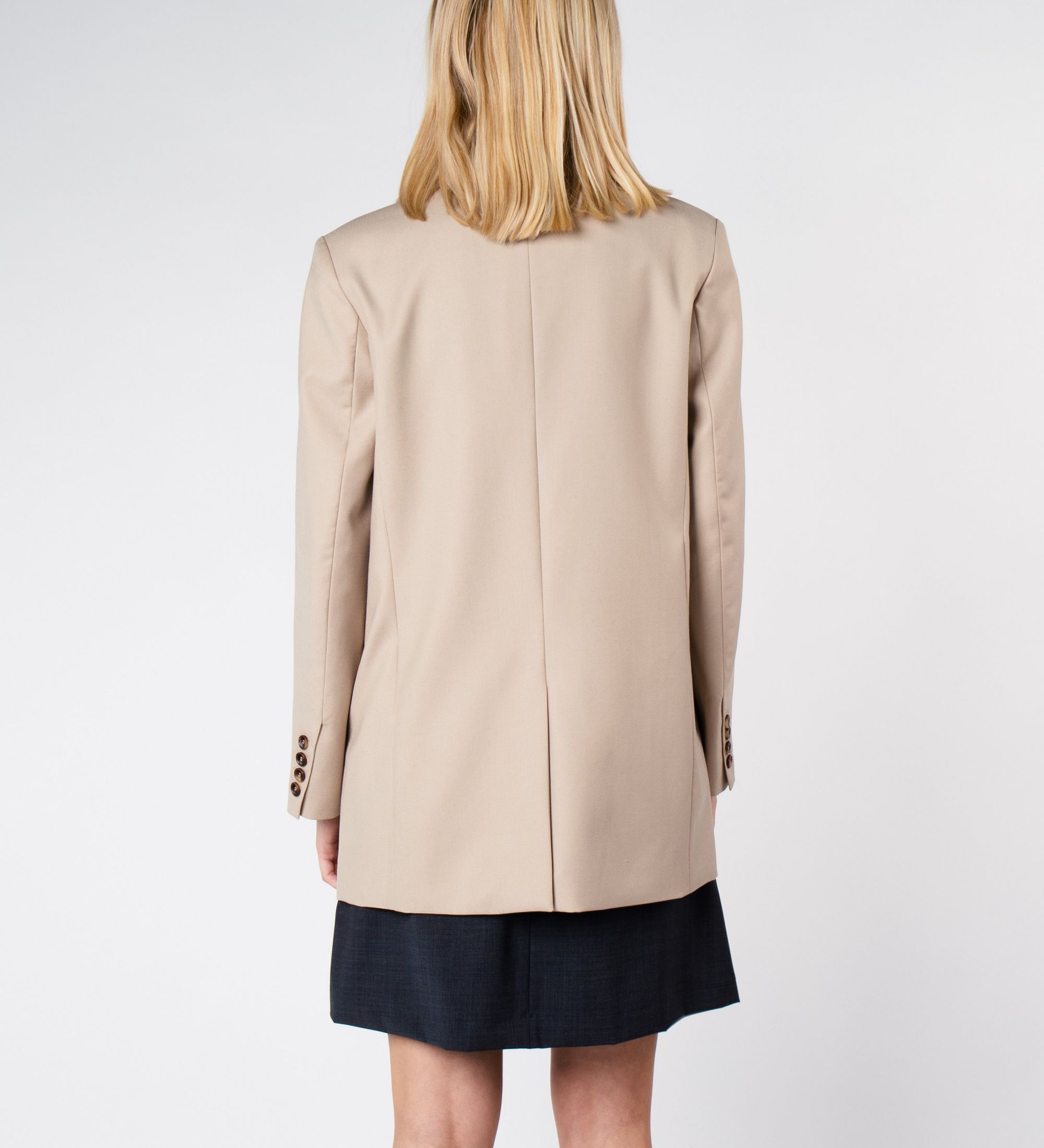 Wool Blazer Beige