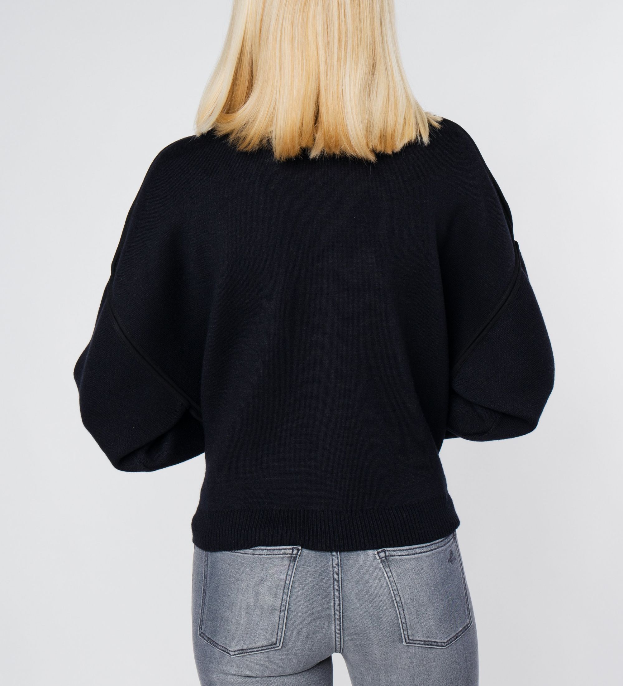 LEEZ Women Knit Zip Jacket