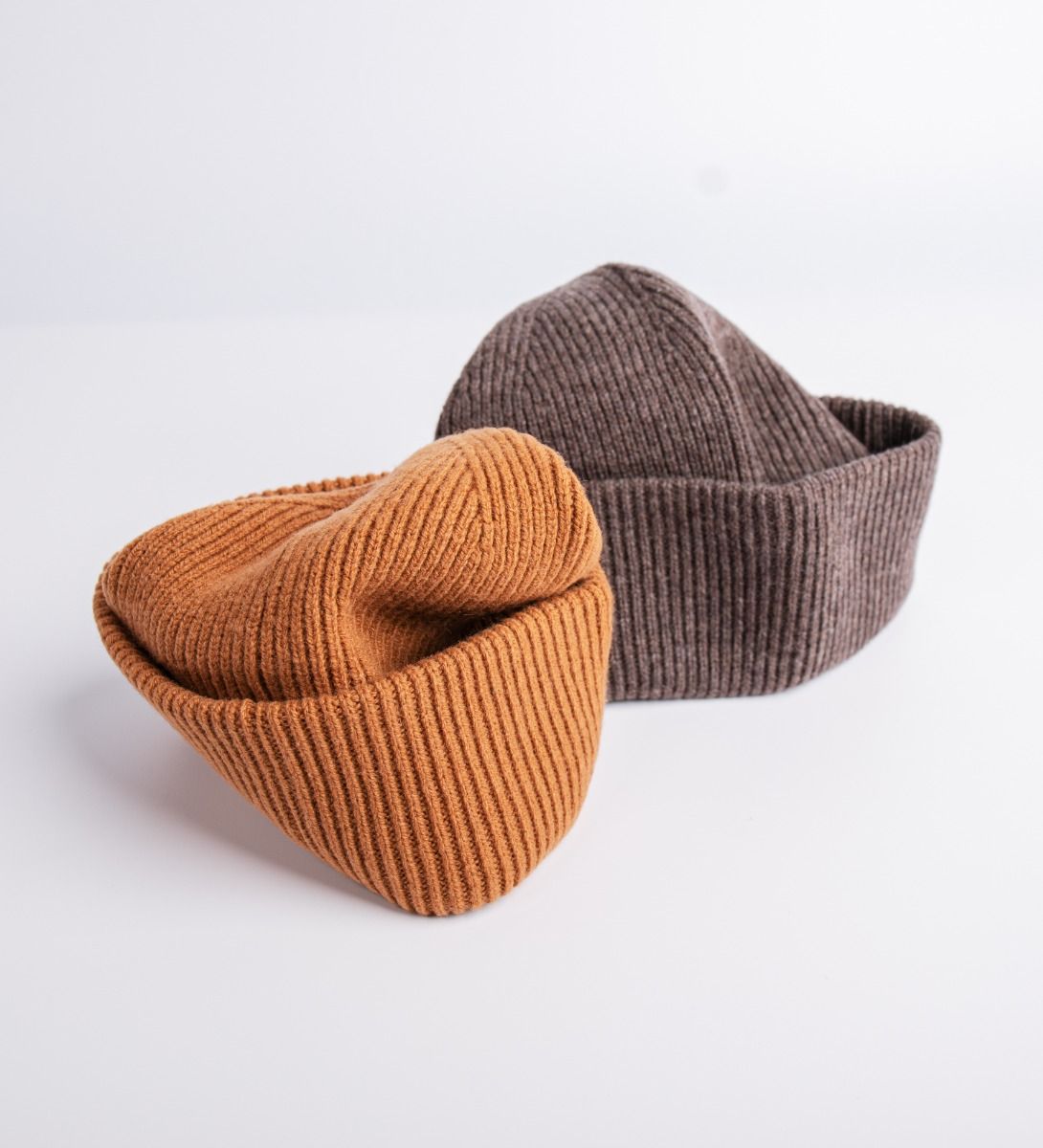 LEEZ Women Wool Knit Striped Beanie - 4 Pack