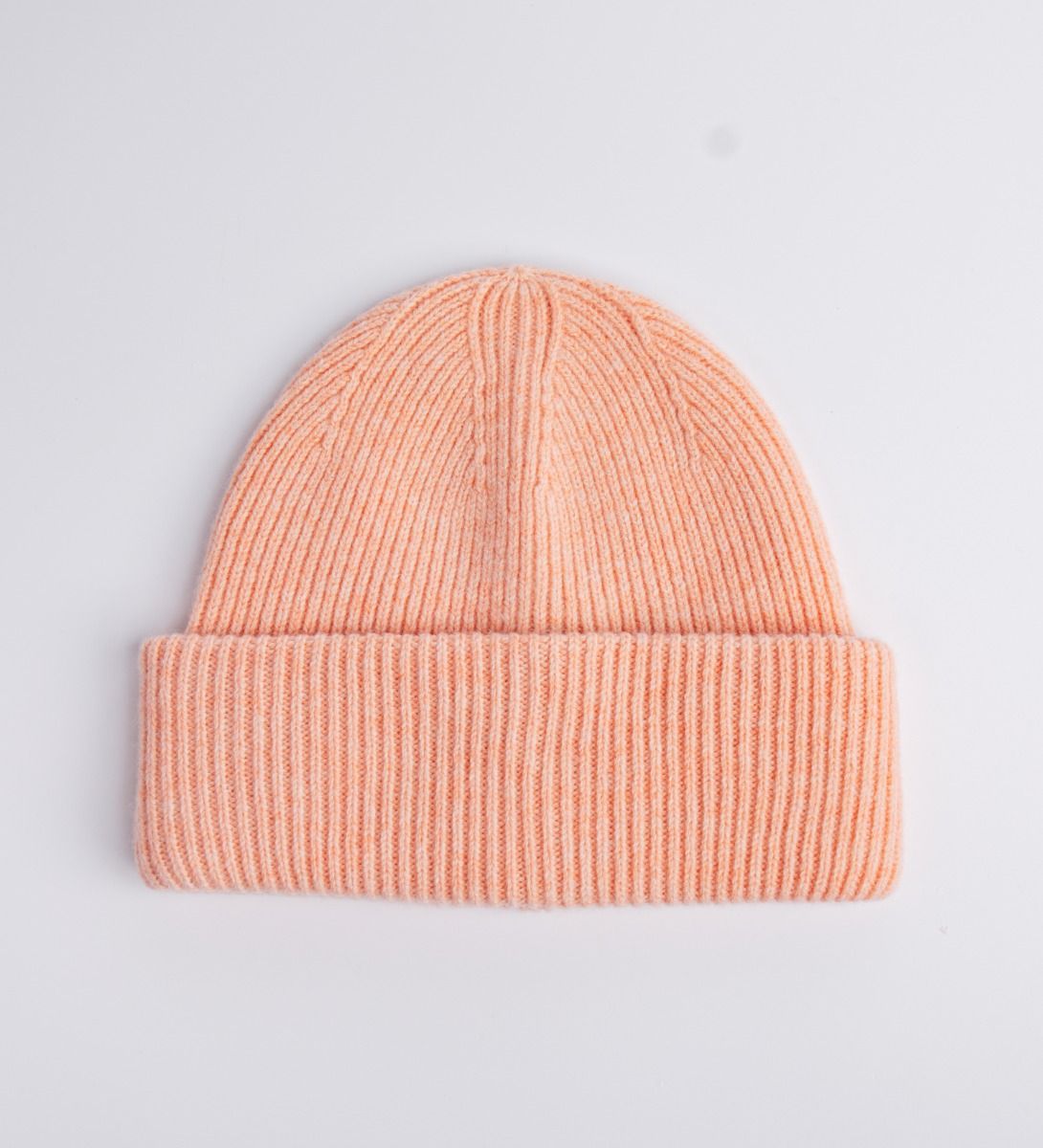 LEEZ Women Wool Knit Striped Beanie