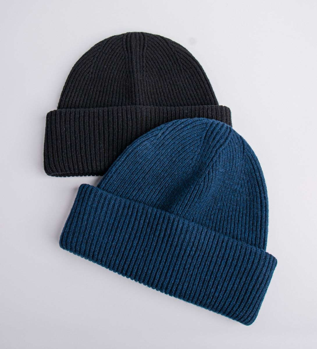 LEEZ Women Wool Knit Striped Beanie - 4 Pack