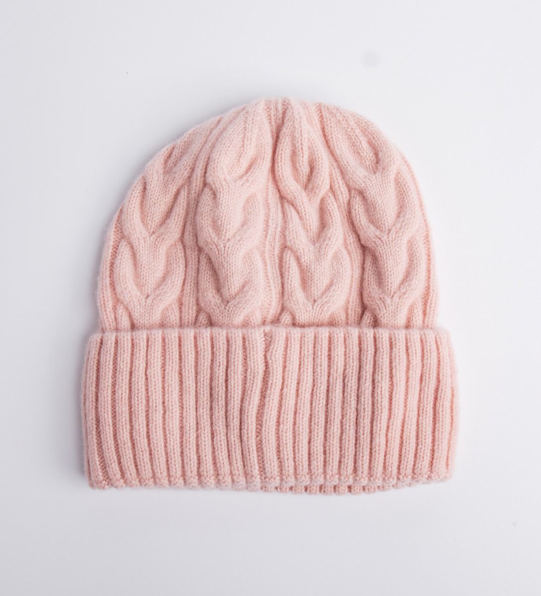 LEEZ Women Wool Chunk Twist Knit Beanie - 4 Pack