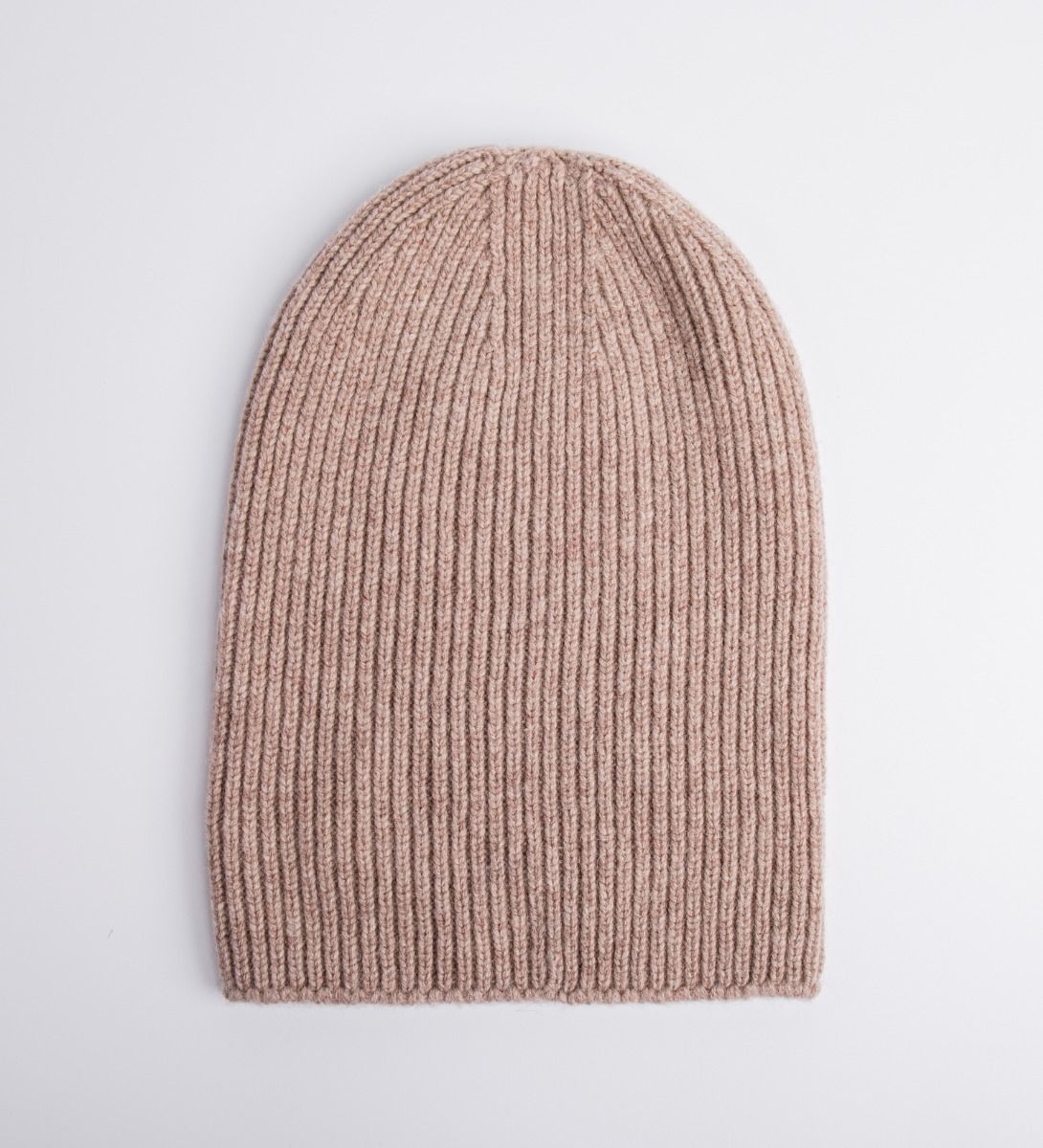 LEEZ Women Wool Knit Striped Beanie