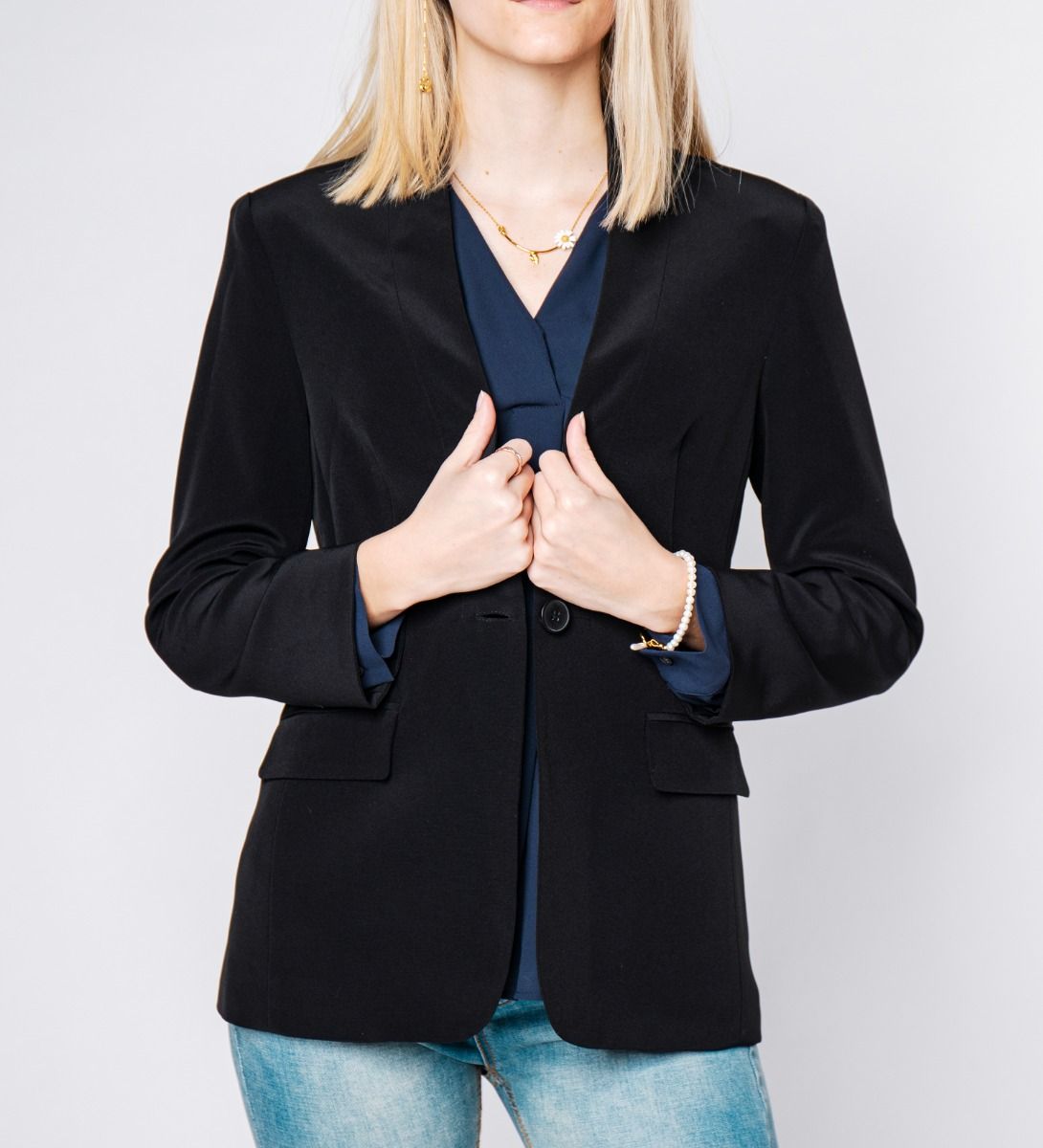 Triacetate Blazer Black