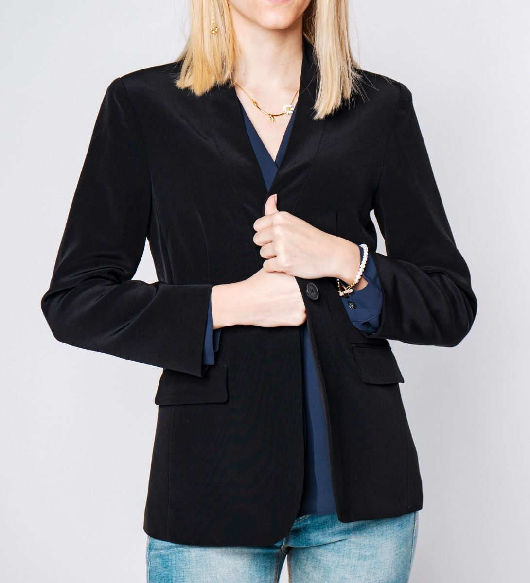 Triacetate Blazer Black