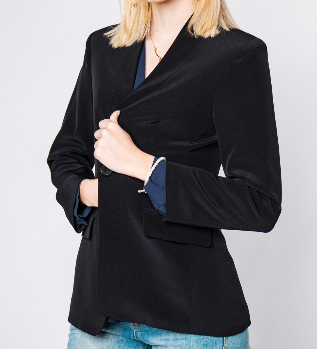 Triacetate Blazer Black