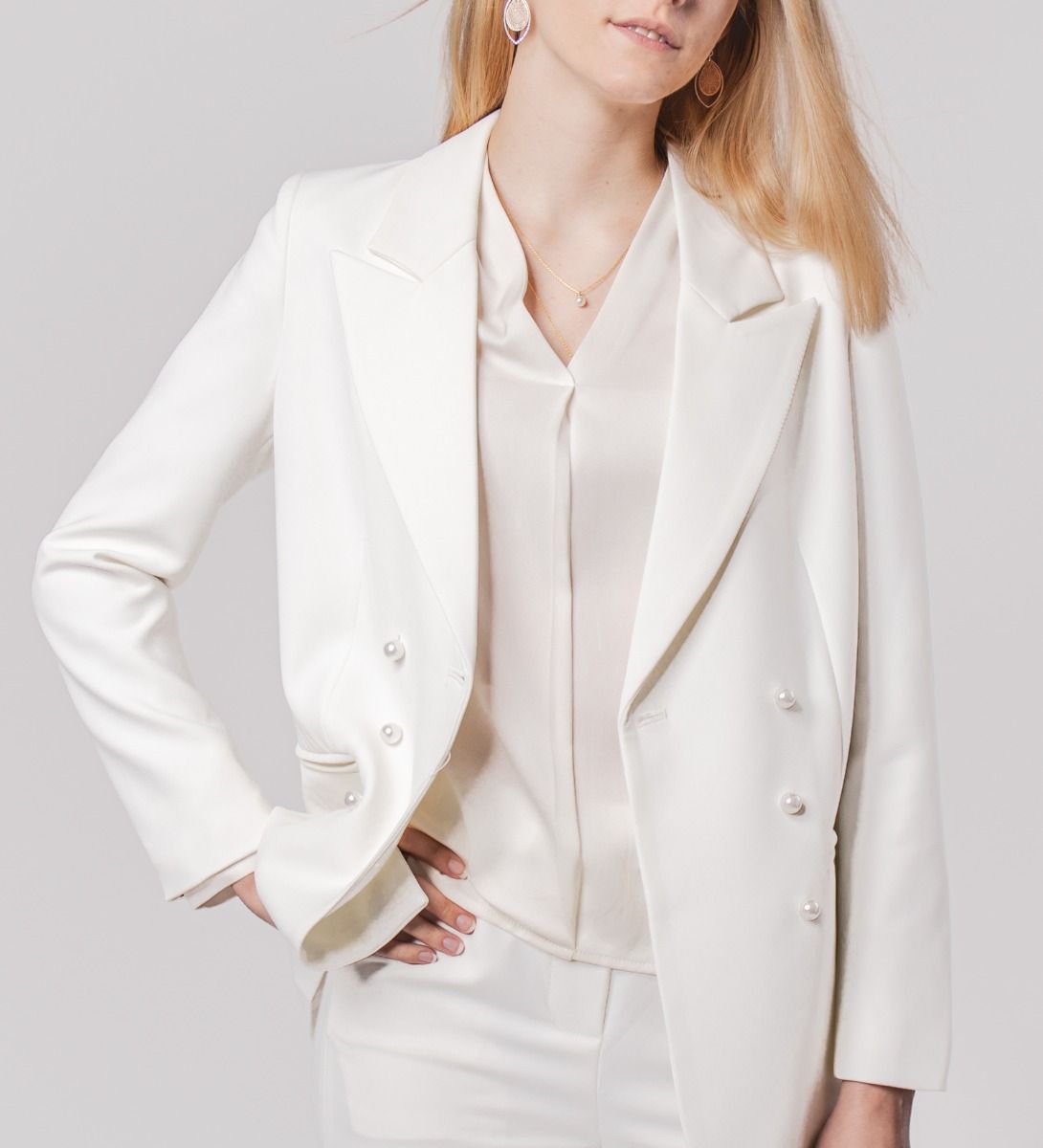 Blazer White