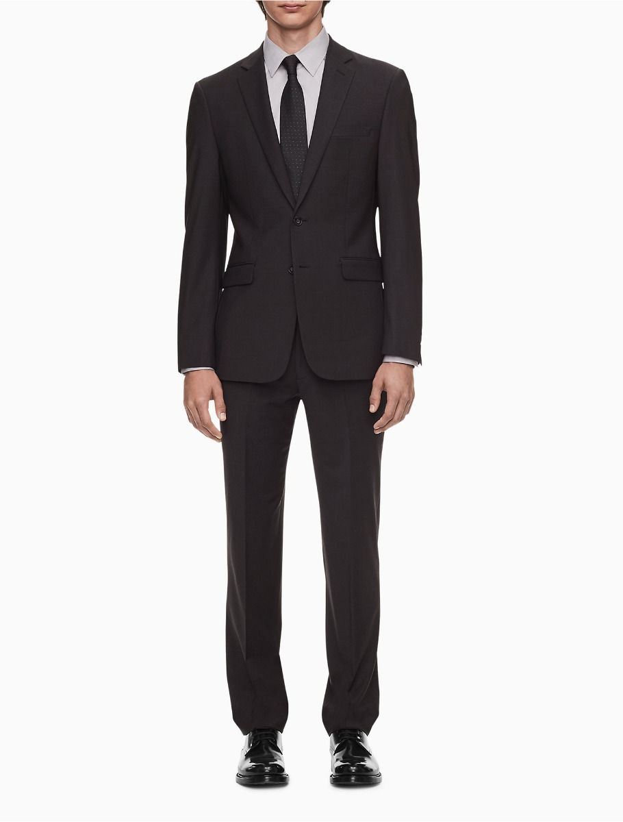 Skinny Fit Charcoal Grey Suit Jacket