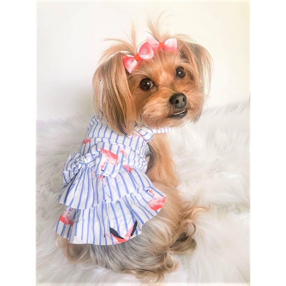 Flamingo Dress - Parisian Pet